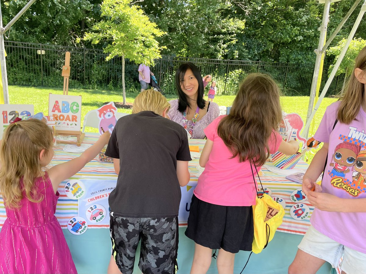 Thank you Cecil County Public Library for a wonderful book festival. I really enjoyed spending time with your enthusiastic community and seeing how much joy the children have for books! So much FUN! 😊😊