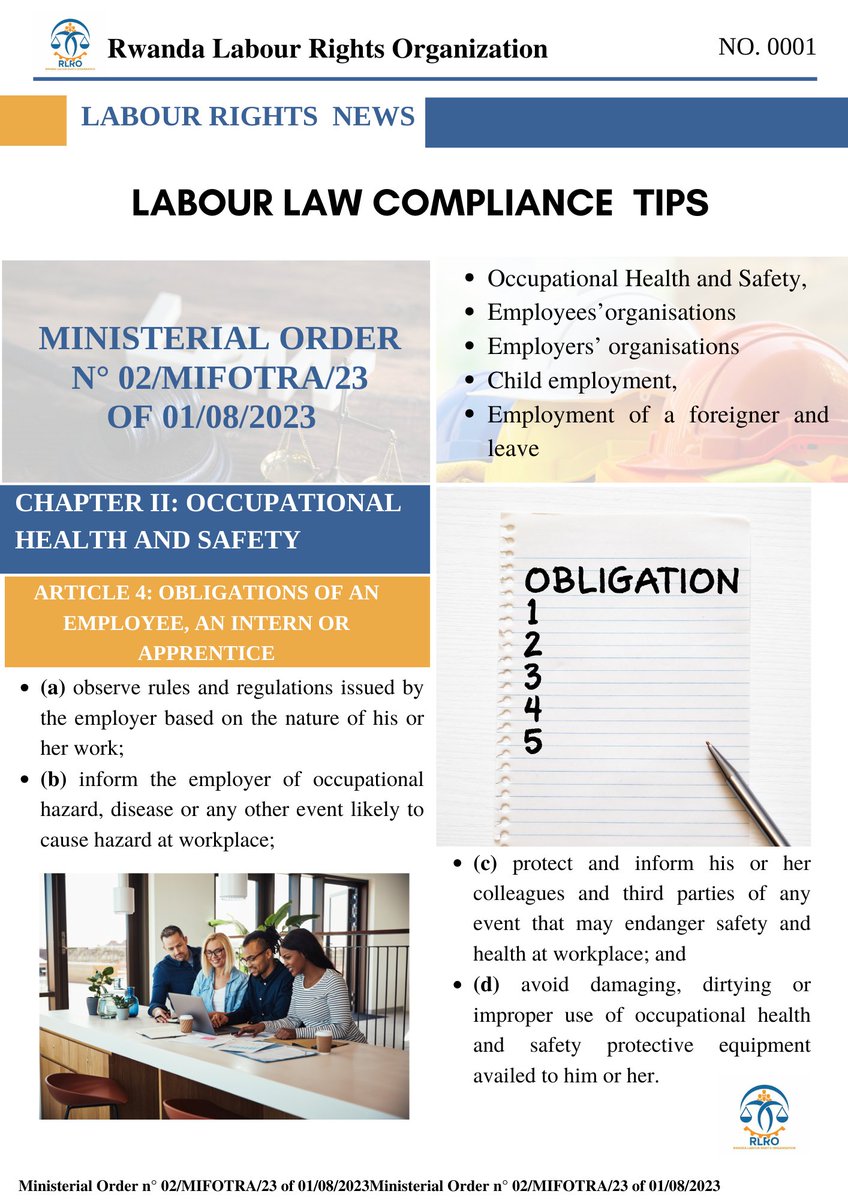 Rwanda Labour Rights Organization (RLRO) tweet media