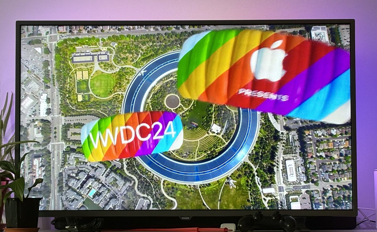 DvdGjdcs's tweet photo. How cool is that? 🥹 #WWDC24 https://t.co/H1Hol3Q8cG