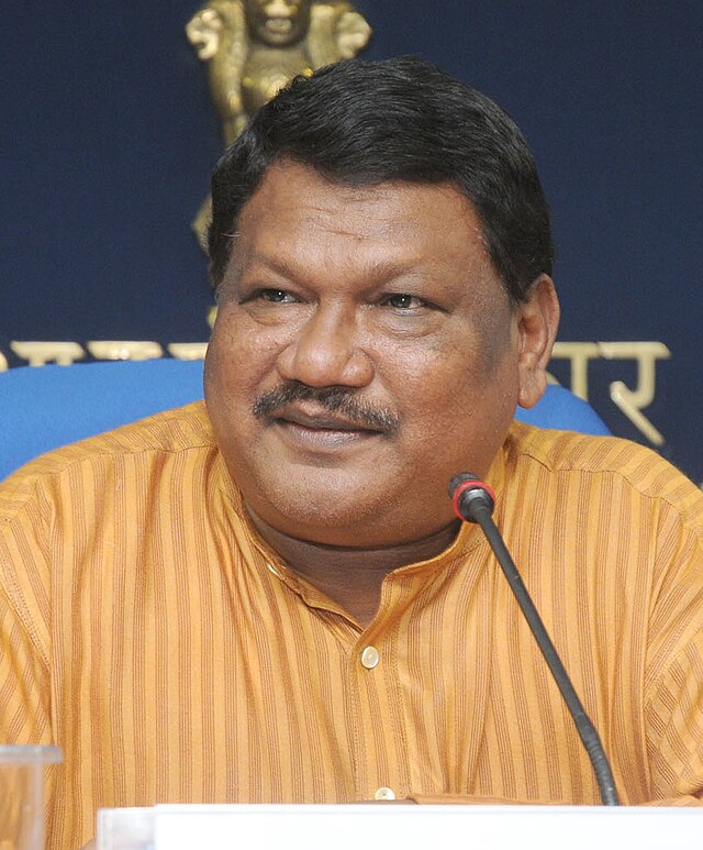 DDIndialive's tweet image. Shri Jual Oram has been appointed as Minister of Tribal Affairs in PM Modi's Cabinet

@TribalAffairsIn @jualoram 

#cabinet #councilofministers