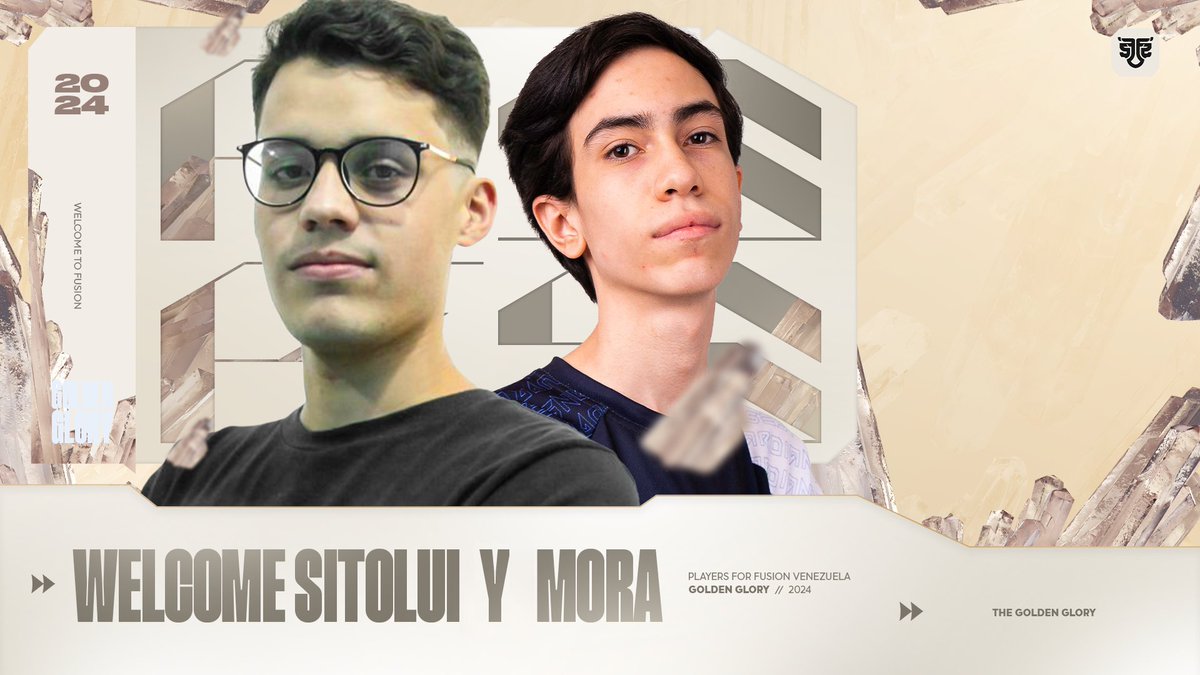 fusionfsgg's tweet photo. Damos una especial Bienvenida a los nuevos jugadores del Roster de Fusion Venezuela 🇻🇪🔥

🎯 @Sitolui_ y @morafps_ 

Confiamos en que viene una nueva temporada, renovada y más ambiciosa para el equipo💥

#FeelTheFusion