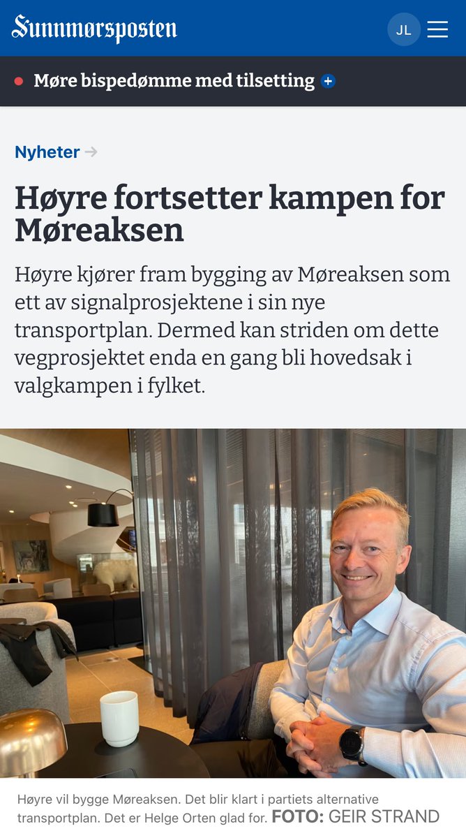 Jonasleikanger's tweet photo. Googler jeg «pengesløseri» får jeg opp Møreaksen. Googler jeg «Helge Orten hjemsted» får jeg opp Midsund. 
Hva er traseen til Møreaksen spør du? Ålesund-molde (via Midsund).
Pris? 26 mrd (16 mrd over statsbudsjett). 225 kr pr bompassering.
En tragedie for fylket. La Møreaksen dø. https://t.co/wC0Qhh7TnM