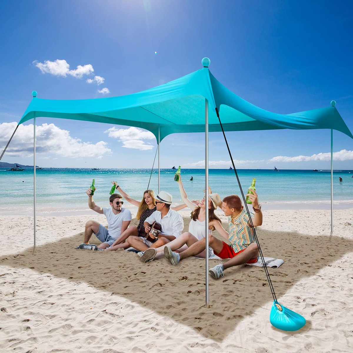 paramihijostore's tweet photo. El toldo de playa de 3 x 3 metros tiene 4 postes y proporciona una amplia zona de sombra para 6-8 personas. 

😁👉 https://t.co/dzW7JPCUDh

#paraMIHIJO #Playa #Verano #Calidad #Regalo #Compras #España https://t.co/gK0JRNW42H
