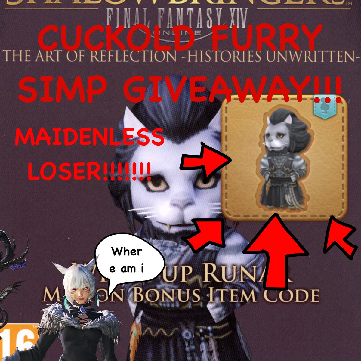 alright fellas....it is TIME‼️‼️‼️ oomfiepie gave me their unwanted codes ehehe

🌸 RT to enter
🌸 Must be a current follower ‼️
🌸 Must love Asahi sas Brutus :3

ENDS IN 72 HOURS YIPPEEEEEEEEEE