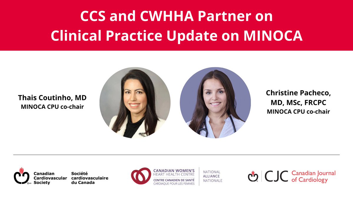 CCS (@scc_ccs) on Twitter photo Newly published in the June issue of <a href="/CJCJournals/">CJC Journals</a>: the CCS & <a href="/CWHHAlliance/">Canadian Women's Heart Health Alliance (CWHHA)</a> Clinical Practice Update on Myocardial Infarction with No Obstructive Coronary Artery Disease (#MINOCA). Read the CPU: ow.ly/8TvS50SezT4 & learn more about the collaboration: ow.ly/ZV9y50SezT0. Newly published in the June issue of <a href="/CJCJournals/">CJC Journals</a>: the CCS & <a href="/CWHHAlliance/">Canadian Women's Heart Health Alliance (CWHHA)</a> Clinical Practice Update on Myocardial Infarction with No Obstructive Coronary Artery Disease (#MINOCA). Read the CPU: ow.ly/8TvS50SezT4 & learn more about the collaboration: ow.ly/ZV9y50SezT0.
