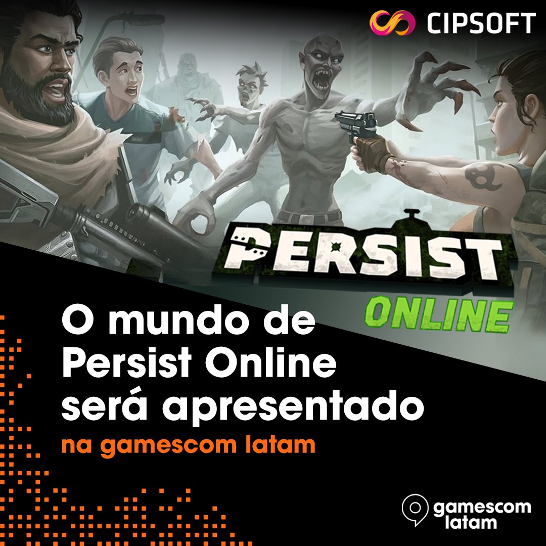 Depois de 27 anos do sucesso de Tibia, a Cipsoft vai apresentar seu novo projeto: o games Persist Online, um MMORPG com zumbis. E onde vai ser?! Na gamescom latam! 😎🔥

Quer descobrir o novo game deles em primeira mão?
Olha os ingressos aqui 👉 ingressos.gamescom.com.br