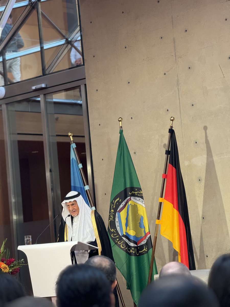 Honoured to be part of the 6th German-Arab Gulf Dialogue on Security and Cooperation, and to meet TRH Turki Al Faisal, Abdullah bin Khalid <a href="/aksa_alsaud/">عبدالله بن خالد بن سلطان Abdullah bin Khaled</a> , HE Abdullah Aluwaisheg <a href="/abuhamad1/">Abdel Aziz Hamad ALUWAISHEG</a> &amp; 
all esteemed attendees &amp; colleagues from GCC &amp; Germany.
Much thanks <a href="/KASonline/">Adenauer-Stiftung</a> &amp; <a href="/DAFG_eV/">DAFG – Deutsch-Arabische Freundschaftsgesellschaft</a>