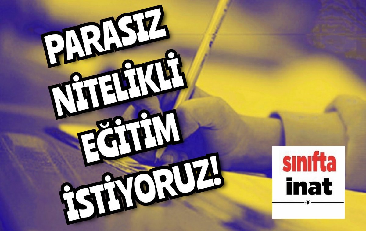 Eğitimdeki eşitsizliklerin ortadan kalktığı, her çocuğun ihtiyaç, ilgi ve yeteneklerini merkeze alan bir müfredat istiyoruz!