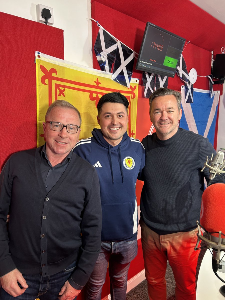Big thanks to <a href="/GoFootballShow/">The Go Radio Football Show</a> on <a href="/thisisgoradio/">Go Radio</a> for having me on pre-EUROs. Playing From Glasgow To Berlin &amp; talking all things Scotland at EURO 2024. 

- PG x