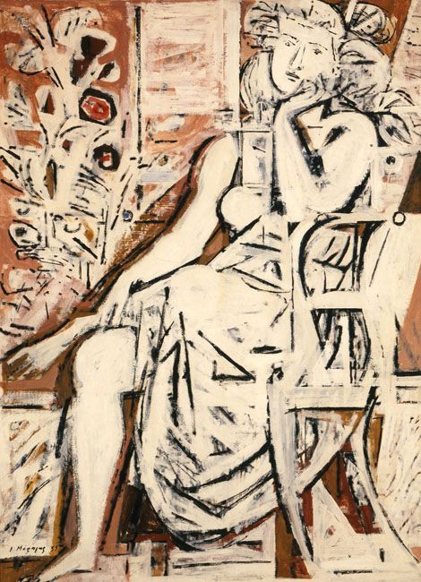 NSaliverou's tweet image. Daydreaming,1959
    Yannis Moralis #artist 
     ,,,,,,,,,,,,,,,,,,,,,,,,,,
Αmalgamation of #Antiquity and #Modernity...