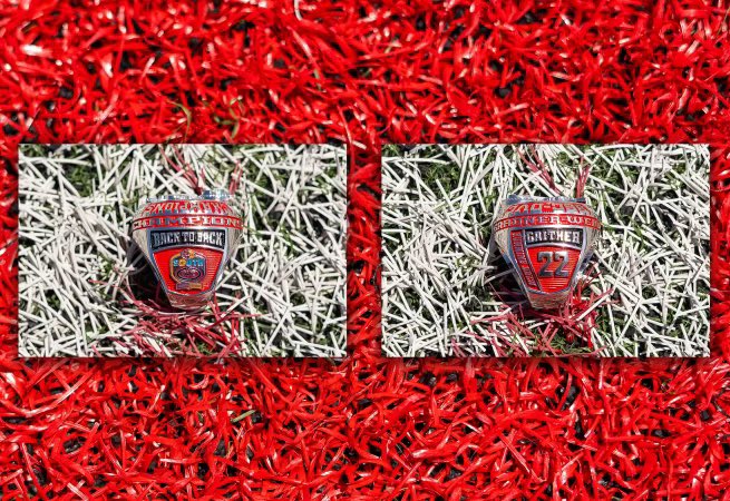 GWUFootball's tweet photo. 𝐍𝐞𝐰 𝐡𝐚𝐫𝐝𝐰𝐚𝐫𝐞 💍 https://t.co/zSPZycNrub