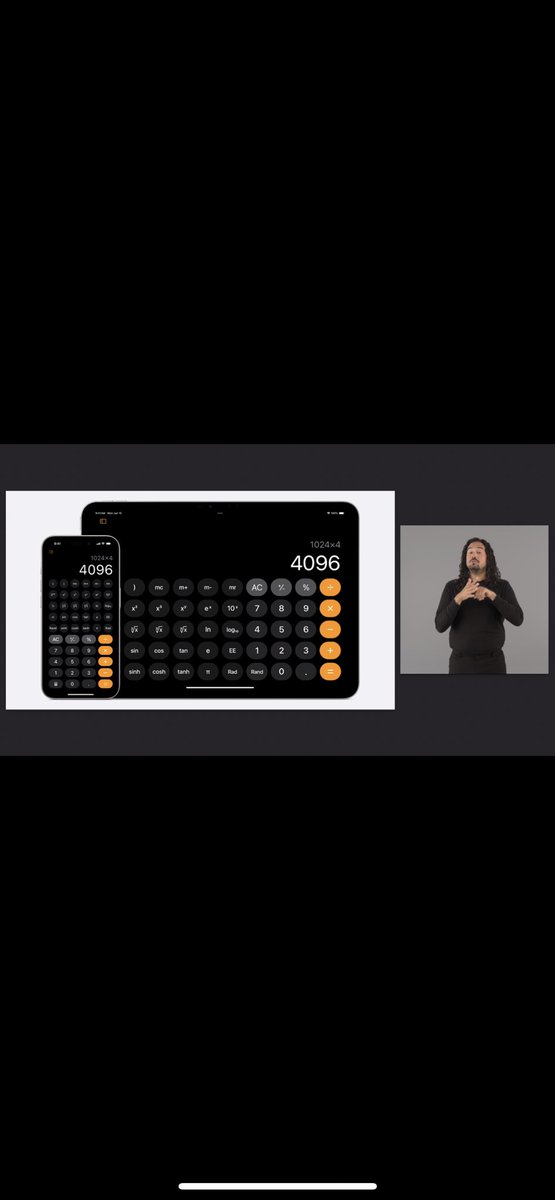 Never thought I’d see the day the calculator makes it onto the iPad