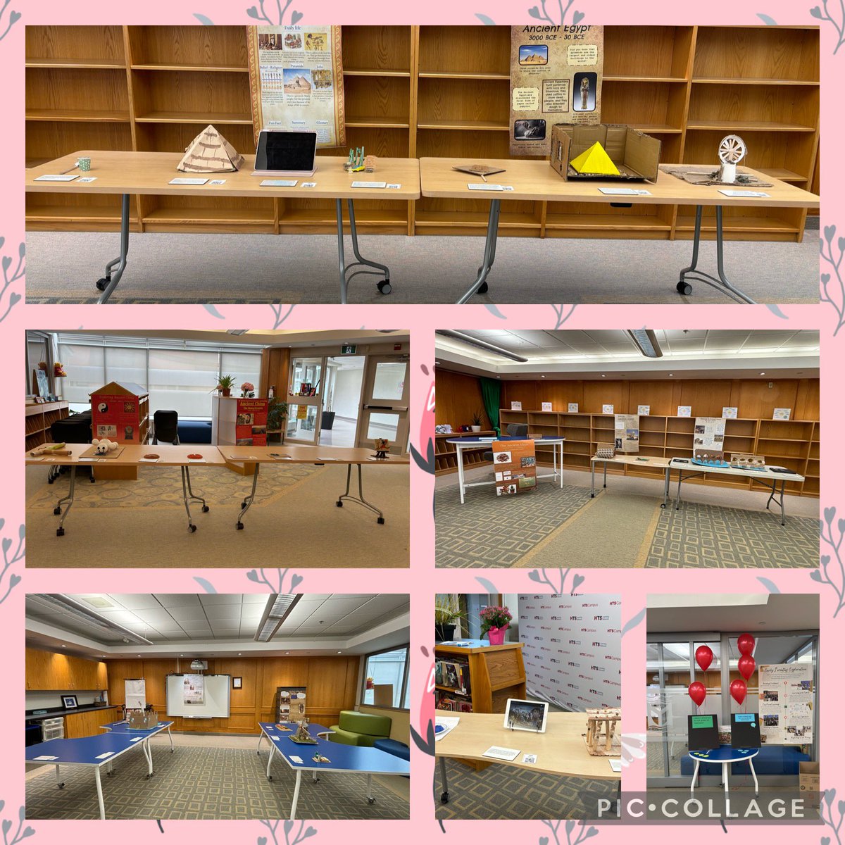 Here's a sneak peek to the Grade 4 Early Society Museum! We're looking forward to sharing our learning with everyone! <a href="/HTSRichmondHill/">HTS Richmond Hill</a>
