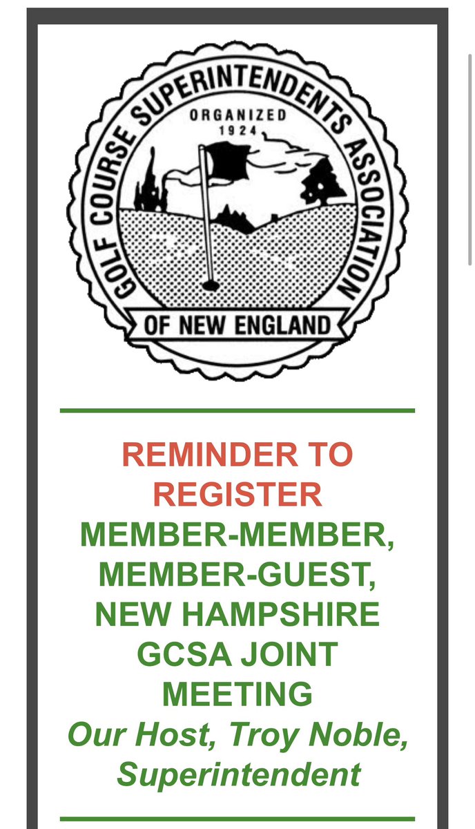 GCSA of New England tweet media