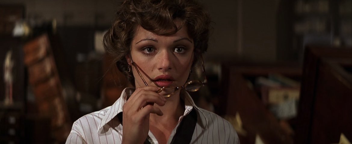 TheCinesthetic's tweet photo. rachel weisz as evelyn "evie" carnahan  in the mummy (1999) https://t.co/byYUhi6Ob7