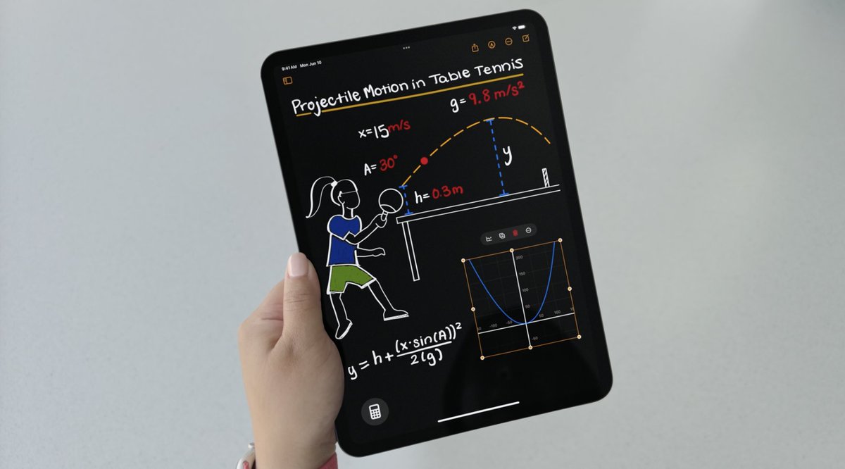 davidbvcr's tweet image. En el nuevo #iPadOS, por fin incluyeron el app de calculadora, pero Apple lo hizo en esteroides jaja. Con el Apple Pencil se podrán escribir ecuaciones o cálculos y el app le hará la operación matemática. Qué tuanis.