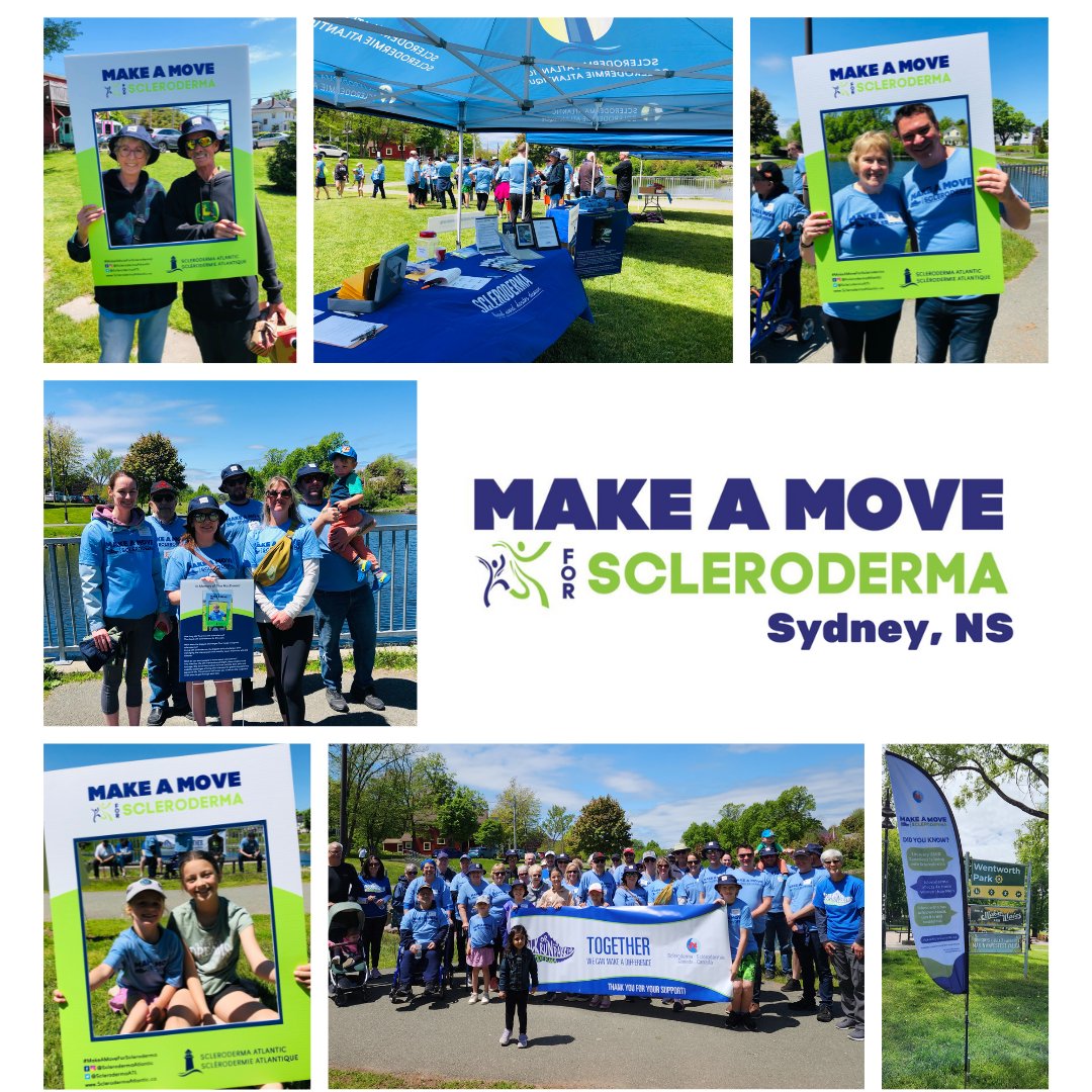 SclerodermaATL's tweet image. We had a great turnout for the Make a Move for Scleroderma event in Sydney this past weekend. Here are a few photos from the event!
To date, Sydney has raised over $3200! 🙌
#MakeAMoveForScleroderma #MAM4Scleroderma #Scleroderma #SclerodermaAtlantic #sclerodermaawareness