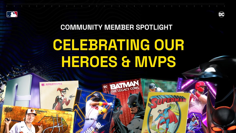 🌟Announcing the DC Community Member Spotlight and a refresh of the MLB Spotlight Program!🌟

One thing that sets our incredible community of fans and collectors apart from others is the passion they bring on the daily.

From creating original content to collections of epic