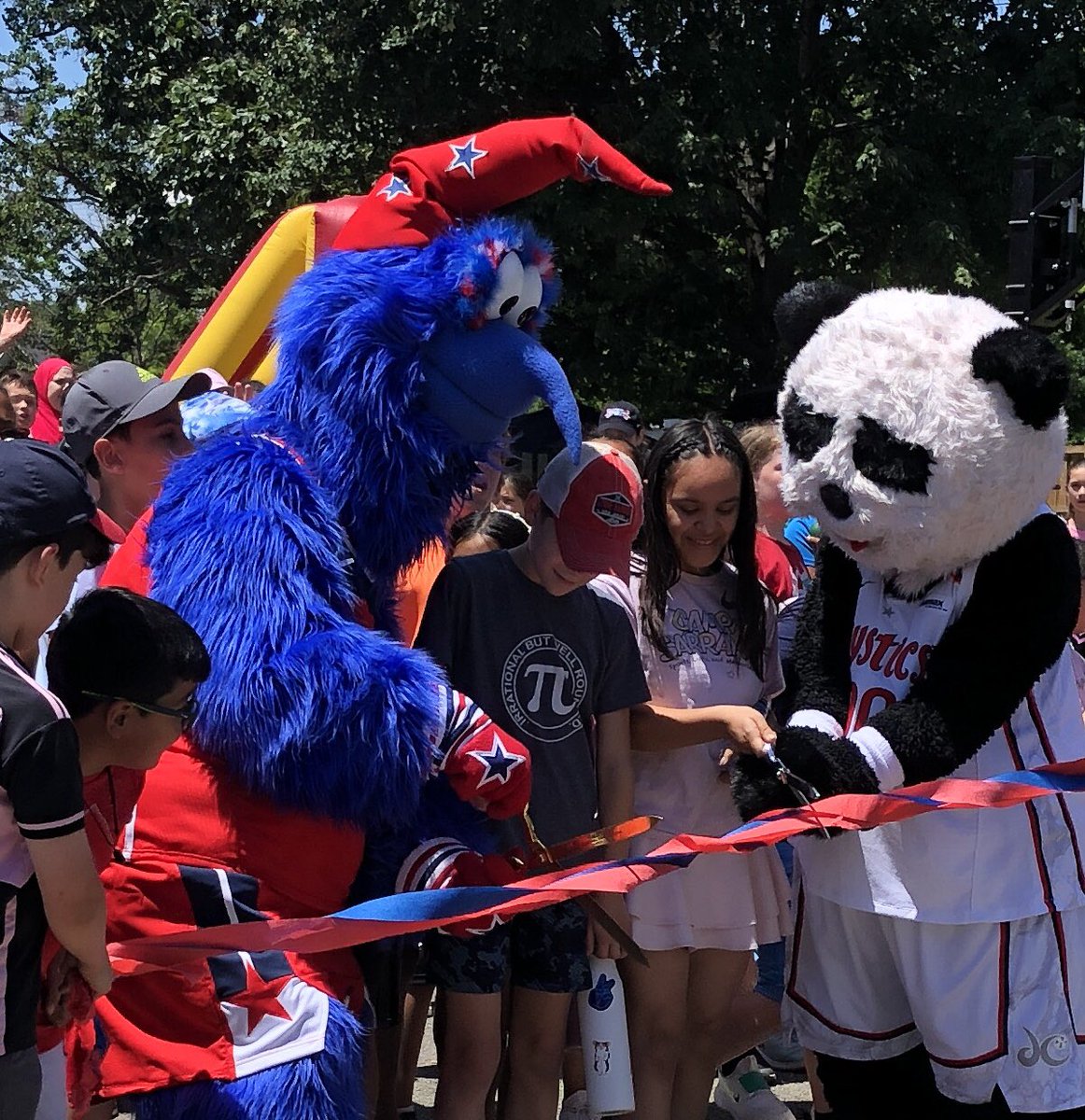 BarcroftEagles (@barcrofteagles) on Twitter photo G-Wiz & Pax joined <a href="/BarcroftEagles/">BarcroftEagles</a> to cut the ribbon on 4 new basketball hoops on our playground. Thank you to <a href="/MSEFndn/">MSE Foundation</a> & <a href="/WashWizards/">Washington Wizards</a> & <a href="/WashMystics/">Washington Mystics</a> & APS Facilities! Our community is very grateful. <a href="/APSVirginia/">Arlington Public Schools</a> <a href="/APSVaSchoolBd/">APS School Board</a> <a href="/SuptDuran/">Francisco Durán, Ed.D.</a> <a href="/pike_notes/">Columbia Pike and other stuff</a> <a href="/DrGabyRivas/">Dr. Gabriela “Gaby” Rivas</a> <a href="/BiBaChat/">Bilingual Barcroft</a> G-Wiz & Pax joined <a href="/BarcroftEagles/">BarcroftEagles</a> to cut the ribbon on 4 new basketball hoops on our playground. Thank you to <a href="/MSEFndn/">MSE Foundation</a> & <a href="/WashWizards/">Washington Wizards</a> & <a href="/WashMystics/">Washington Mystics</a> & APS Facilities! Our community is very grateful. <a href="/APSVirginia/">Arlington Public Schools</a> <a href="/APSVaSchoolBd/">APS School Board</a> <a href="/SuptDuran/">Francisco Durán, Ed.D.</a> <a href="/pike_notes/">Columbia Pike and other stuff</a> <a href="/DrGabyRivas/">Dr. Gabriela “Gaby” Rivas</a> <a href="/BiBaChat/">Bilingual Barcroft</a>