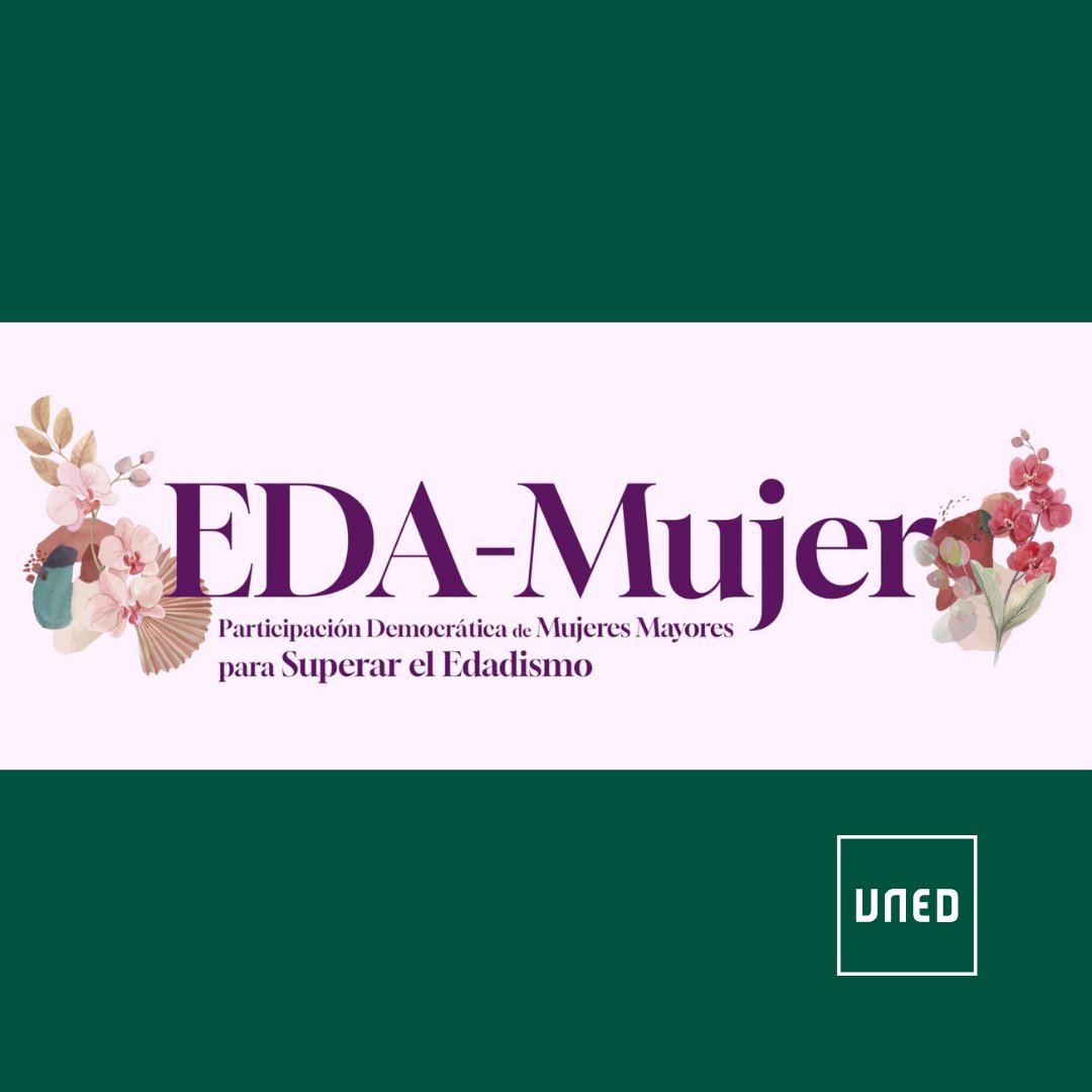 UNED's tweet photo. ✨ Presentación del Proyecto EDA-Mujer

📅 13 de junio, 16:30h - 19:00h
📍 Salón de Actos, @EducacionUNED
💻 También online https://t.co/feXERowAmp