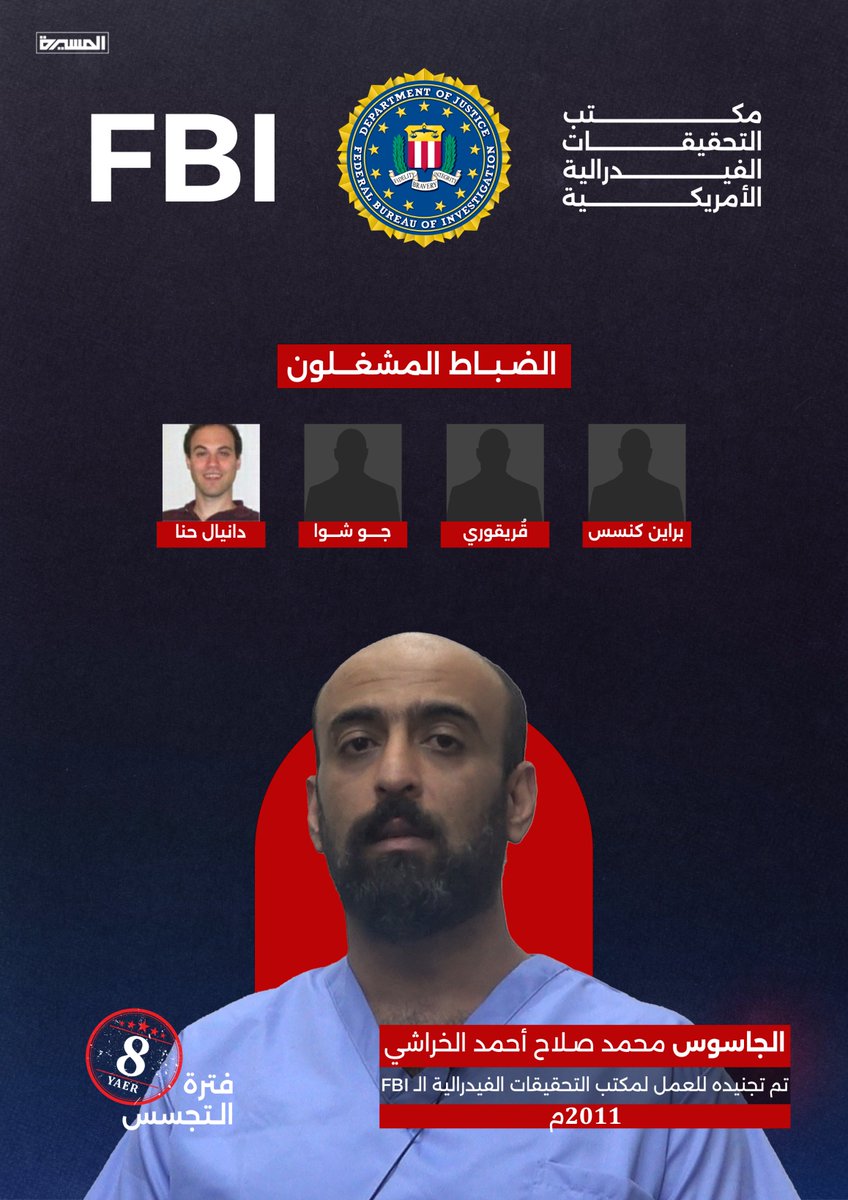 البطاقة التعريفية للجاسوس محمد الخراشي ..
#شبكة_التجسس_الأمريكية_الإسرائيلية