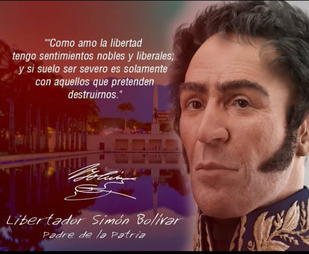cabruta29's tweet photo. #10Jun Pensamiento 💭 del padre de la patria 🇻🇪 Simón Bolívar. https://t.co/leUthav0et