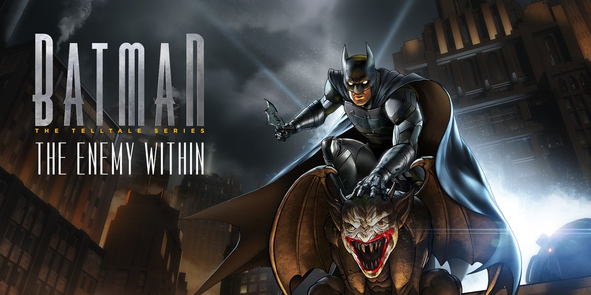 We're sending up the Bat Signal!

Both #TelltaleBatman games are 60% off on Nintendo Switch* until June 23rd!

Batman: The Telltale Series - nintendo.co.uk/Games/Nintendo…

Batman: The Enemy Within - nintendo.co.uk/Games/Nintendo…

*EU/AU only, sorry!