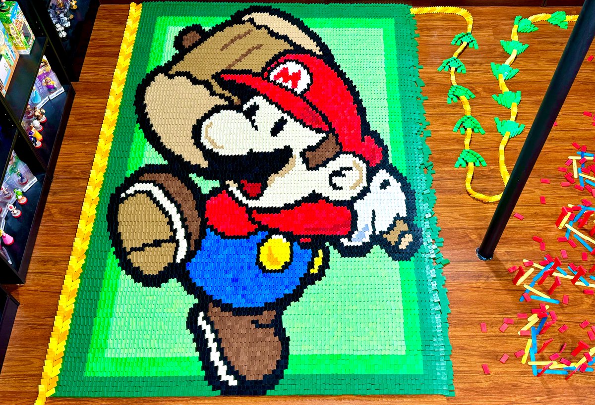 Paper Mario: The Thousand-Year Door in 171,258 Dominoes!

Full video here: youtube.com/watch?v=zzaWI8…

#nintendo #PaperMarioTTYD #papermario #nintendoswitch