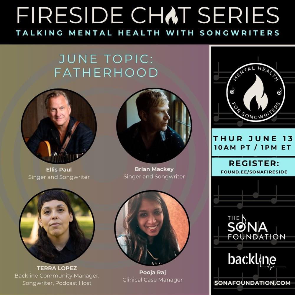 Thu, 6/13 at 10am PT: Part II of our mini-series on parenting, we are talking with fathers and the impact that fatherhood – the decision to or not to have children, societal expectations of men, and raising children – has on mental health and creativity: found.ee/sonafireside