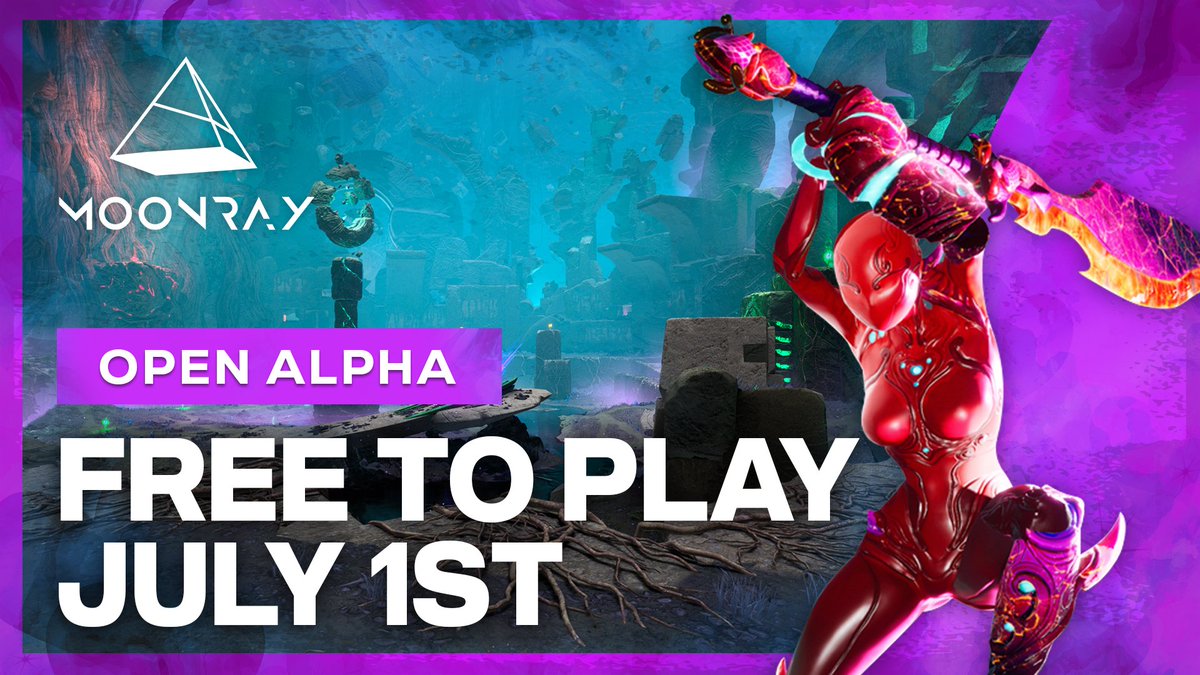 Moonray is going Free-to-Play for a limited time starting July 1st!  

Learn more about the schedule, incentives, and major updates in this thread 🧵

To celebrate, three lucky people who Like &amp; RT this post and follow <a href="/moonraygame/">Iltar Engine</a> will win a free Foundation NFT