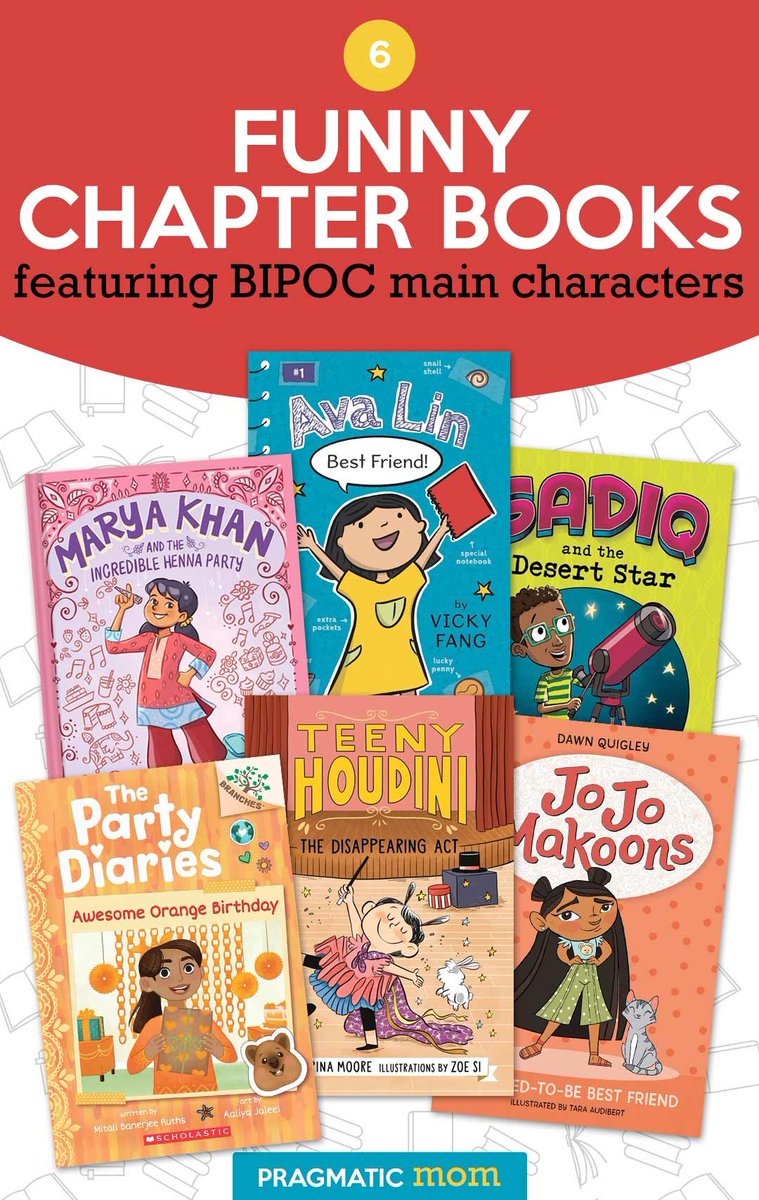 PragmaticMom (@pragmaticmom) on Twitter photo 6 Funny Chapter Books Featuring BIPOC Main Characters & GIVEAWAY buff.ly/3z4G9K7 via <a href="/pragmaticmom/">PragmaticMom</a> <a href="/fangmous/">Vicky Fang</a> #ReadYourworld #chapterbooks #KidLit #giveaway 6 Funny Chapter Books Featuring BIPOC Main Characters & GIVEAWAY buff.ly/3z4G9K7 via <a href="/pragmaticmom/">PragmaticMom</a> <a href="/fangmous/">Vicky Fang</a> #ReadYourworld #chapterbooks #KidLit #giveaway