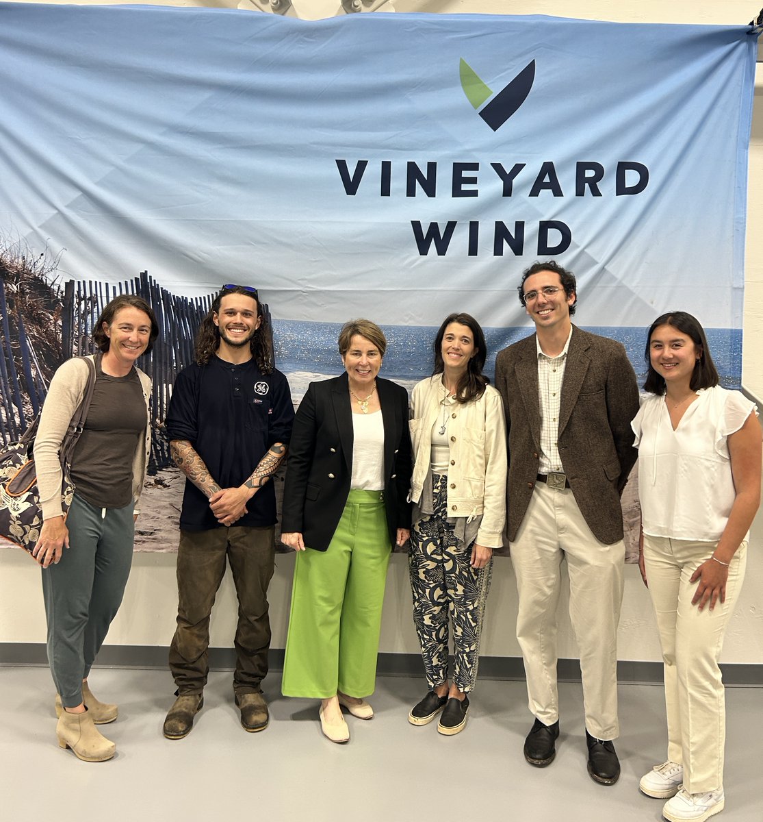 MVRHS (@mvrhs) on Twitter photo Governor Healey came to visit the new <a href="/VineyardWindUS/">Vineyard Wind</a> buildings & Gabe Bellebuono, 2018 MVRHS Alum, who works for Vineyard Wind, spoke along with the Governor! Governor Healey came to visit the new <a href="/VineyardWindUS/">Vineyard Wind</a> buildings & Gabe Bellebuono, 2018 MVRHS Alum, who works for Vineyard Wind, spoke along with the Governor!