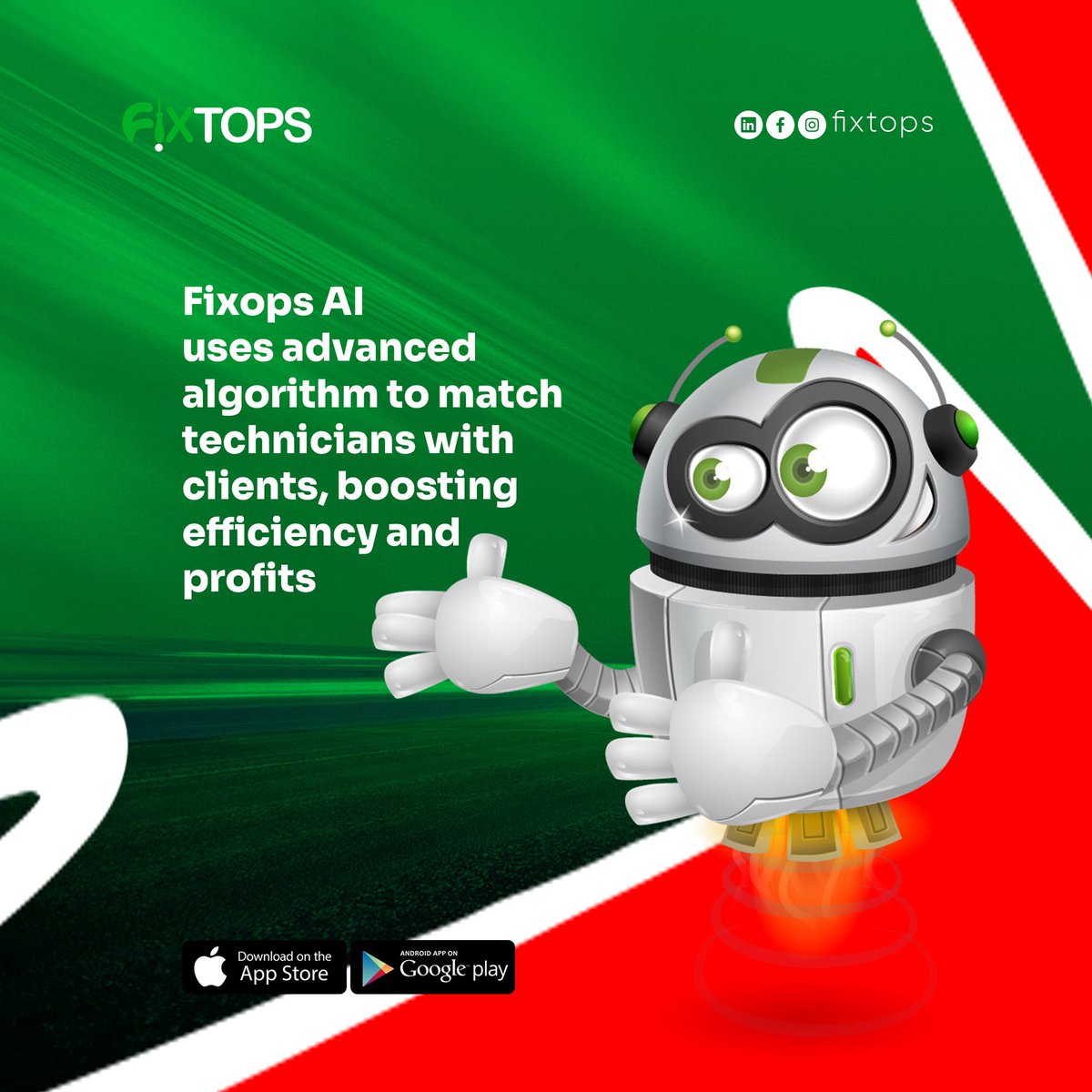 FixtopsMobile's tweet photo. Fixtops AI platform ensures a seamless customer - technician connection for a hassle-free repair experience.
Visit https://t.co/PZczJmnQXY to get started
.
.
.
fixtops AI coming soon...
#TechGlitches #SmartTech #AIAssistance #SeamlessExperience https://t.co/2gwizpH12a