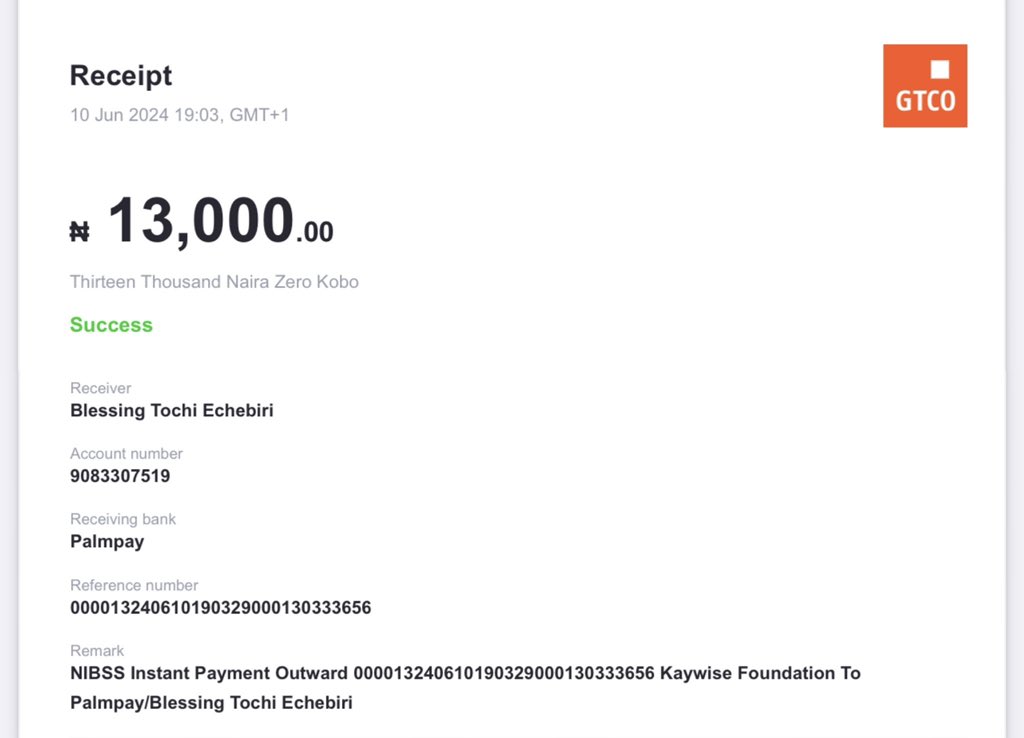 Kaywise Foundation tweet media