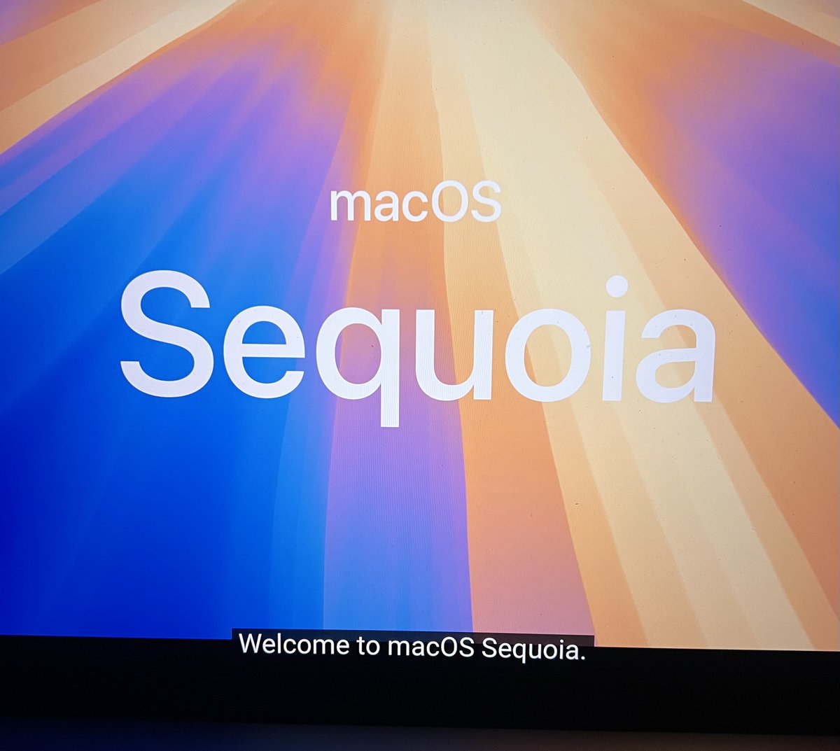 Predicting macOS names right, 3 years in a row.
Next stop: Sequoia 
#WWDC24