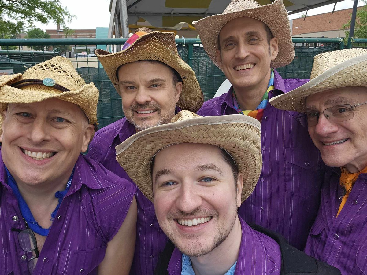 2ndCityOutlaws's tweet photo. We had so much fun hanging out together before the @avillechamber #midsommarfest performances! UNIFORMS PROVIDED BY @alcalaswesternwear #MSF2024 #countrydancing #linedancing #GayCowboys #SocialDancing #GoodVibes #YallMeansAll #Queer #LGBTQIA #LGBTQ #LGBT #Inclusive #AllAreWelcome https://t.co/pt0mil2Y5T