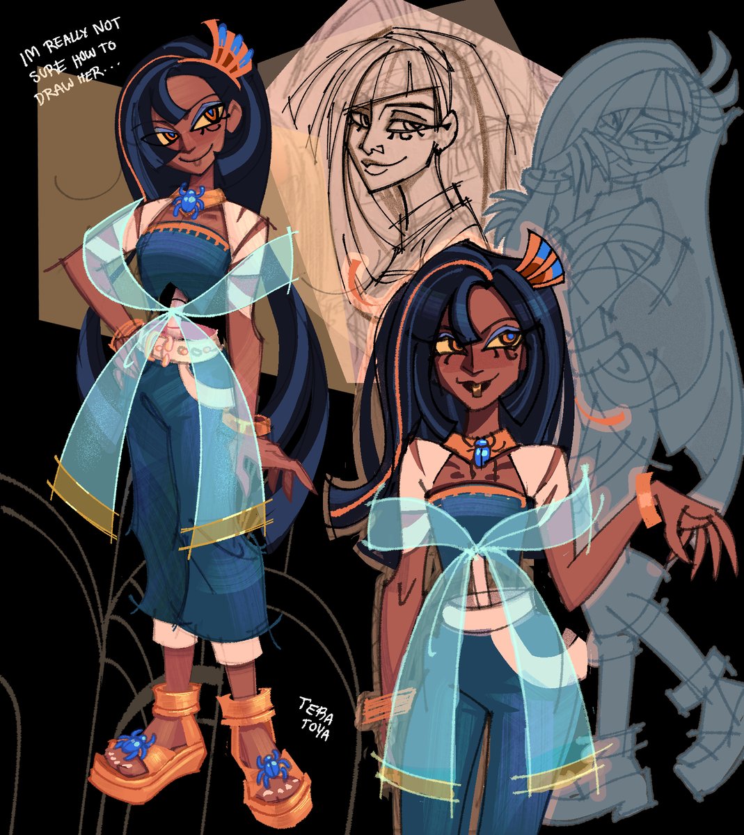 teratoya_'s tweet photo. [monster high] buncha cleos https://t.co/jgH2W1dAI8