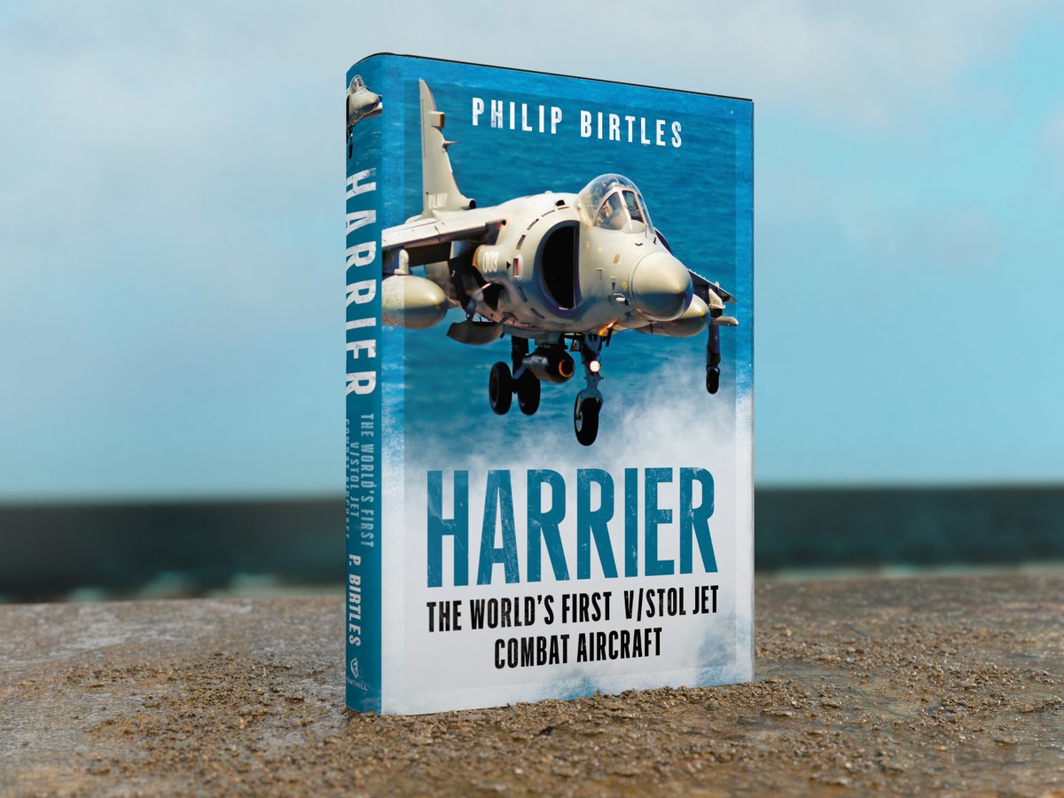 FonthillMedia's tweet photo. ππPre-order alert: "HARRIER: THE WORLDβS FIRST V/STOL JET COMBAT AIRCRAFT" by Philip Birtles is out in June
ππΌ https://t.co/eHUSDU0oOJ
#Harrier #harriers #harrierjumpjet #aircraft #aircombat #RAF #aviation #aviationlovers #aviationenthusiast #newbooks #bookpilot #aviationgeek https://t.co/eQlUwGel0T