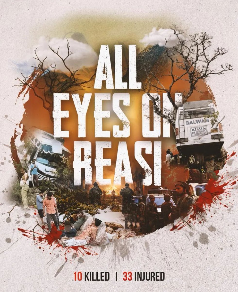 MrParagSharma's tweet photo. Angry, Pained and Saddened by the cowardly attack on pilgrims in Reasi💔
May Almighty give the loved ones of victims the strength to bear the pain and loss🙏🏻

#AllEyesonReasi https://t.co/cSDOhttrTr