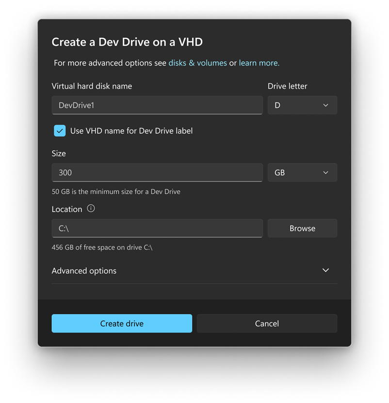 Windows Developers!

Our team is exploring a new Dev Home feature for creating a Dev Drive and would love your feedback + ideas!  Checkout the GitHub issue below for more info! Let us know what you think!

github.com/microsoft/devh…