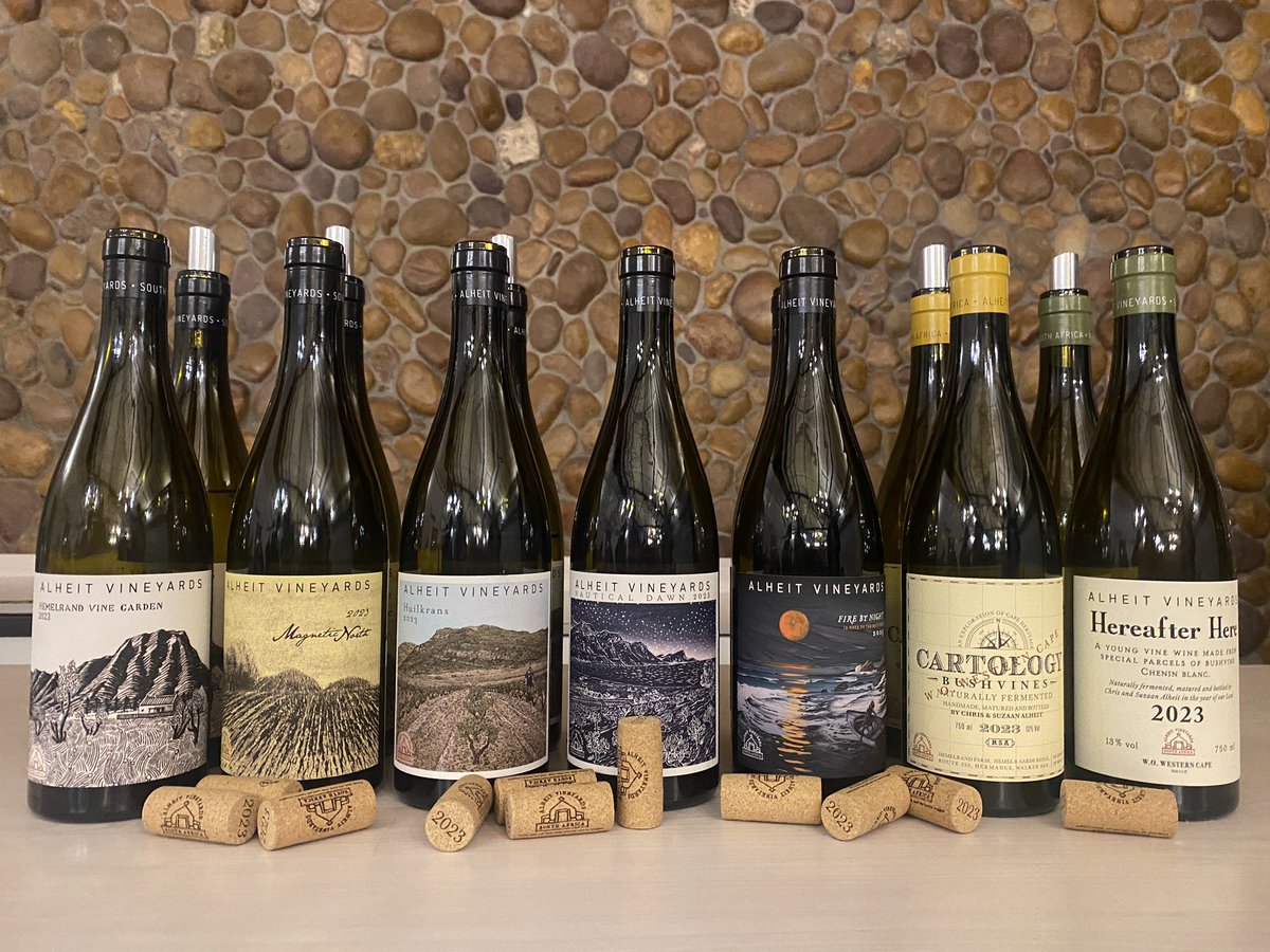 Tough day at the office-Tasted Alheit new vintage release-Will be dropping instore soon.