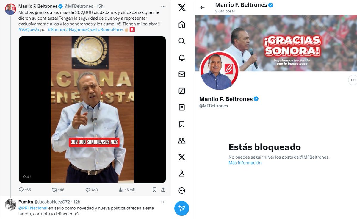 Pumita (@jacobohdezo72) on Twitter photo A parte de ladrones, corruptos y sinvergüenzas, delicados. Esa vieja política apestosa sigue siendo un lastre para el país. <a href="/MFBeltrones/">Manlio F. Beltrones</a> A parte de ladrones, corruptos y sinvergüenzas, delicados. Esa vieja política apestosa sigue siendo un lastre para el país. <a href="/MFBeltrones/">Manlio F. Beltrones</a>