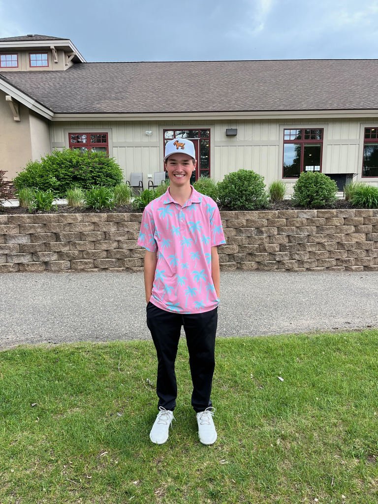 Congratulations Jaxon Swonger for placing 6th at Sections in golf and advancing to the  State Tournament!  Jaxon will be competing at the State Golf meet on Tuesday and Wednesday this week.  Good luck Jaxon.
