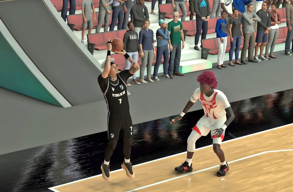 vitoriascesport's tweet photo. Dia de Final da @Cross2KLeague 🏀

Na luta por mais 1 titulo.

🖥 https://t.co/9W9p64WegX
🕜 20H30 / 22H30 CET
🆚️@FiveStars_GT
🎙 @AndreRCabral

Lineup:
Pg - @_PTCreative_
Sg - @nobrainSalazar
Sf - @SimonBeBaIIin
Pf - @BihLarinho
C - @Henri_Jones_

#PaixãoePropósito @ISGeSports https://t.co/D97mA6br6U
