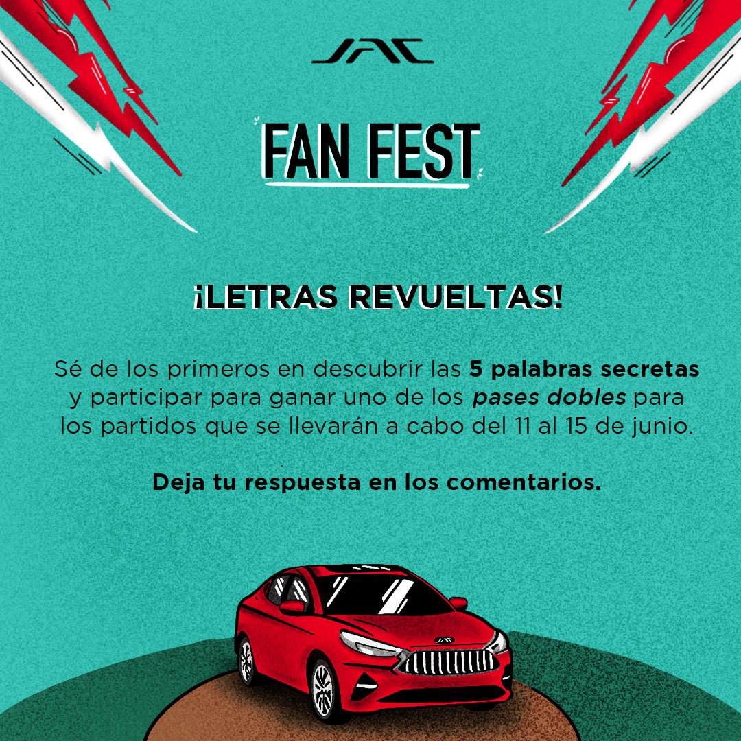 JACMotorsMX's tweet photo. ¡Queremos que sigas participando para tener la oportunidad de ganarte el #JACJ7 en el #JACFanFest este 16 de junio!🚗🔥

Por eso, estaremos regalando hasta 30 pases dobles para los próximos partidos de los @DiablosRojosMX. ¡Solo necesitas participar en la siguiente dinámica!⚾ https://t.co/IV6xfqUhzo