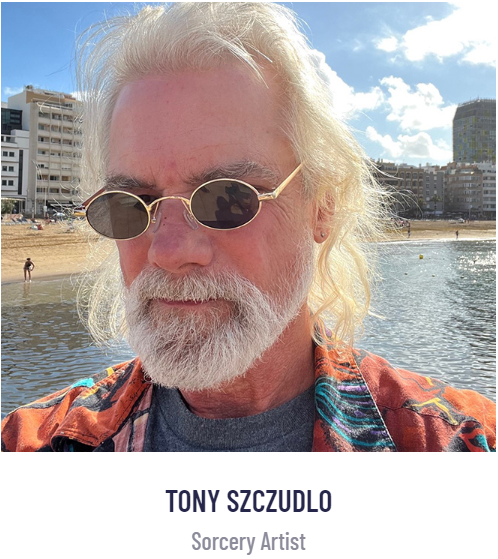 Sorcery_Social's tweet photo. The Sorcery Social Club is sorry to announce that Tony Szcudlo will not be able to attend the Spring Sorcery Social. Tony’s beloved canine Dovahkiin is in his last days, so Tony will be staying at home to be with him. We extend our condolences to Tony during this difficult time. https://t.co/9NeRb9IbbZ