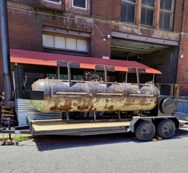 We’ve Got Exciting News!

We brought #1 home! 💨

Excited to add our custom 1,000 gallon Offset to the Chef J BBQ Family! We’ll be cooking more food and serving more customers. Come see our new smoker and buy some BBQ.

Thankful for the love and support as we continue to grow. 🙏