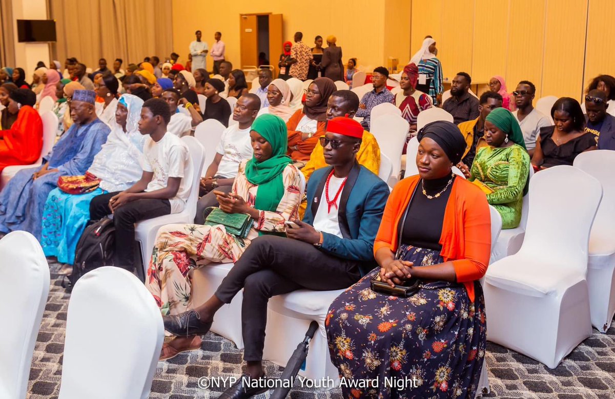 Andy_Kermah's tweet photo. Had an incredible time co-hosting the National Youth Awards with the amazing @timasisay at the SDKJ Conference Center! Congratulations @OmarChampion_  and everyone at the @GambiaNYP 💯

📸 by - @NattyProduction https://t.co/MZ8S9RDaJd