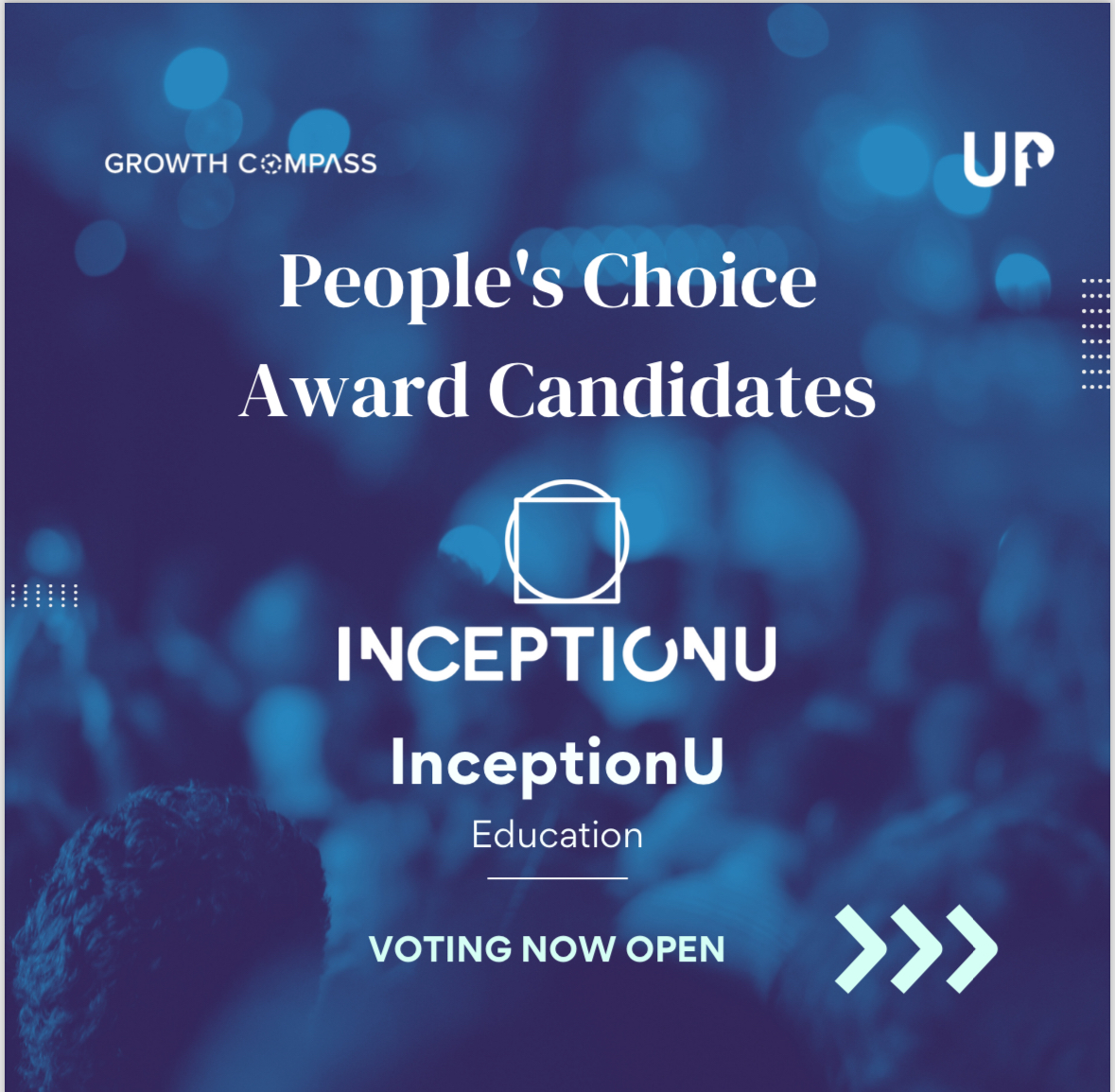 We are honored to be a finalist for the People's Choice category at this year's ScaleUp awards. And, we need your votes! 🏆 

This award is determined by public votes, so thank you to every one of you who take the time to show your support ---&gt; lnkd.in/g6JMDdHv