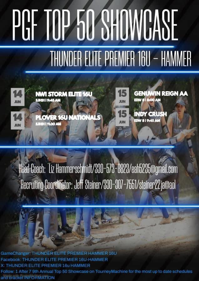 Thunder Elite Premier 16u Hammer (@tepremierhammer) on Twitter photo Our schedule this weekend! So pumped for this tournament….😁🥎🥎🥎 <a href="/TE_FallBall/">TE Fastpitch</a> <a href="/OilerPride22/">Jeff Steiner</a> #tepremier Our schedule this weekend! So pumped for this tournament….😁🥎🥎🥎 <a href="/TE_FallBall/">TE Fastpitch</a> <a href="/OilerPride22/">Jeff Steiner</a> #tepremier